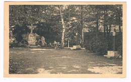 B-8984   BRUXELLES-WOLUWE : Franciskanessen Klooster - Zicht Op De Tuin, Kruisweg En Pieta - St-Pieters-Woluwe - Woluwe-St-Pierre