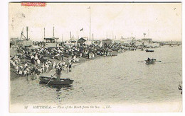 SOUTHSEA- HAMPSHIRE - View Of The Beach From The Sea  - Edit LL 21- Circulated 1909 - Southsea