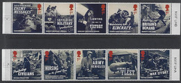 GB 2022 Unsung Heroes: Women Of W W II (**) MNH  Mi.4970-4979 - Ohne Zuordnung