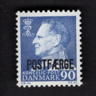 1524157936 1967 1974 SCOTT Q45 POSTFRIS (XX) MINT NEVER HINGED EINWANDFREI  - FREDERIK IX - Paquetes Postales