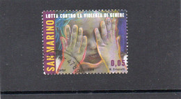 2014 San Marino - Lotta Alla Violenza Di Genere - Oblitérés