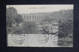 LUXEMBOURG - Affranchissement De Luxembourg Sur Carte Postale Pour La France En 1912 - L 123157 - 1907-24 Wapenschild
