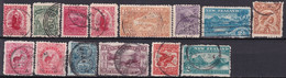 NEW ZEALAND - 1900 - YVERT N°94+96/100+102/103+106/106a+107/110 OBLITERES - COTE = 148 EUR. - - Used Stamps