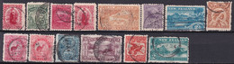 NEW ZEALAND - 1900 - YVERT N°94+96/100+102/103+106/106a+107/110 OBLITERES - COTE = 148 EUR. - - Oblitérés