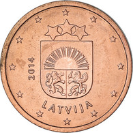 Lettonie, 2 Euro Cent, 2014, Stuttgart, TTB+, Cuivre Plaqué Acier, KM:151 - Latvia