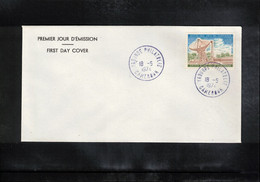 Cameroun 1974 Space / Raumfahrt / L'espace Earth Satellite Station FDC - Afrika