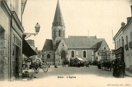 Bléré * La Place De L'église * Marché Foire * Coiffeur - Bléré