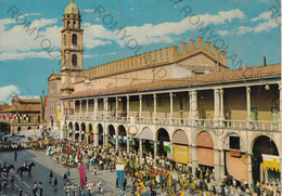 CARTOLINA  FAENZA,EMILIA ROMAGNA,PIAZZA DEL POPOLO,STORIA,CULTURA,RELIGIONE,MEMORIA,BELLA ITALIA,VIAGGIATA 1975 - Faenza