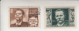 Sowjet-Unie Jaar 1946 Michel-cat. 1045/1046 - Other & Unclassified