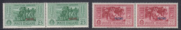 1932 Insieme Di 4 Valori In Coppiole Sass. N° 19-22 MNH** Cv 280 - Egée (Patmo)