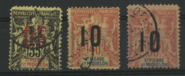 S. P. M FAUX FOURNIER N° 100 + 101 + 102 OBLITERES Voir Description - Unused Stamps