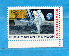 (Mn1) Stati Uniti** - 1969.- PA.- 1^ HOOME Sur La LUNE - Yvert. PA.73 - MNH** - 3b. 1961-... Unused