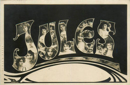 JULES Jules * Carte Photo * Prénom Name * Art Nouveau Jugenstil - Firstnames