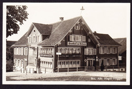 1931 Gelaufene Foto AK: Hotel Ochsen In Uznach. Gestempelt Uznach. - Uznach