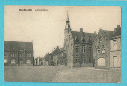 * Handzame - Handzaeme (Kortemark) * Gemeentehuis, Hotel De Ville, Markt, Grand'place, Old, Rare, Unique - Kortemark