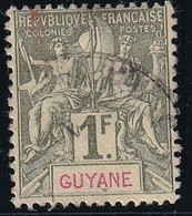 Guyane N°42 - Oblitéré - TB - Oblitérés