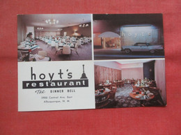 Hoyt's Restaurant. The Dinner Bell.    Albuquerque  New Mexico > Albuquerque Ref 5664 - Albuquerque