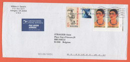 STATI UNITI - UNITED STATES - USA - US - 2008 - 5c City Mail Delivery + 17c + 2 X 34c Frida Kahlo - Viaggiata Da Arlingt - Cartas & Documentos