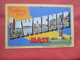 Greetings   Lawrence Massachusetts > Lawrence      Ref 5665 - Lawrence
