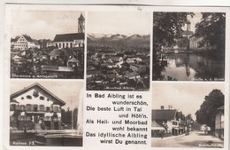 B2887) BAD AIBLING - Amtsgericht - Partie A. D. Glonn - Kurhaus Moorbad - U. BAHNHOFSTRASSE Alt ! 9.10.1941 - Bad Aibling