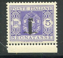 Repubblica Sociale (1944) - Segnatasse, 5 Lire  ** - Postage Due