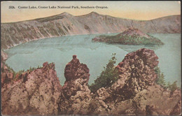 Crater Lake, Crater Lake National Park, Oregon, C.1910s - Pacific Novelty Co Postcard - Altri & Non Classificati