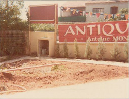 RT29.189 VAR PHOTO  1983 LA VALETTE . MAGASIN BROCANTE .CARTES POSTALES .99 AVENUE  MIRASOULEOU.TRAVAUX - La Valette Du Var