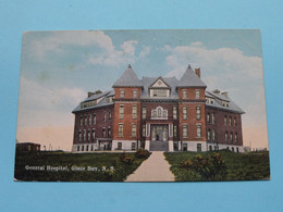General Hospital, GLACE BAY, N.S. ( Edit. ? ) 19?? ( See Scans ) ! - Cape Breton