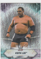 Keith Lee - 114 Foil   2021 Topps WWE - Trading-Karten