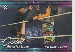 Finn Balor & Bayley   Coolest Mixed Tag Teams MT-2   2021 Topps WWE - Trading Cards