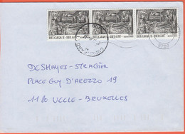 BELGIO - BELGIE - BELGIQUE - 2004 - 3 X 6F Noël - Viaggiata Da Oudenaarde Per Uccle, Bruxelles - Briefe U. Dokumente