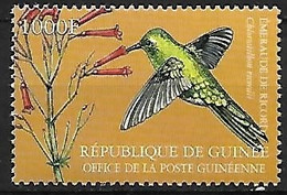 Guinea - MNH ** 2002 :   Cuban Emerald  -  Riccordia Ricordii - Kolibries