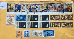 USA 2022, POSTAL FUNCTION DIFFERENT TASK !! CHRISTMAS CRAFTMAN APOLLO ,WORLD WAR-1 ,LAMP ROTARY CLUB,F.V.9 $ 24 STAMPS , - Lettres & Documents