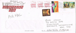 45303. Carta Aerea LAS VEGAS (Nevada) USA 2007 To England. California Gold Rush - Cartas & Documentos