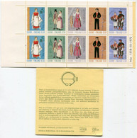 FINLAND 1972  Regional Costumes Booklet  MNH / **.  Michel 710-14 MH6 - Ongebruikt