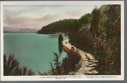 59355 ) BC Kelowna Woods Lake Real Photo Postcard RPPC - Kelowna