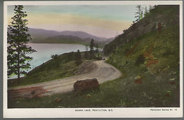 59367 ) BC Skaha Lake Penticton Real Photo Postcard RPPC - Penticton