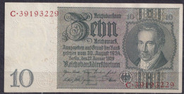 Germany - 1929 - 10 Mark  .E/C ...R 173b..UNC - 10 Reichsmark