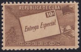 1946-132 CUBA REPUBLICA 1946 MNH SPECIAL DELIVERY COVER ENTREGA ESPECIAL - Neufs