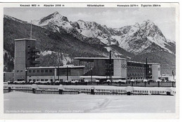 52245 - Deutsches Reich - 1936 - Garmisch-Partenkirchen - Olympia-Kunsteis-Stadion, Ungebraucht (o.r. Kl.Bug) - Olympische Spiele