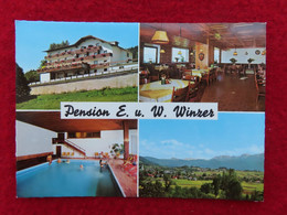 AK: St. Georgen Im Attergau, Pension E. U. W. Winzer, Ungelaufen (Nr.3561) - Attersee-Orte