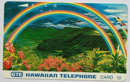 Hawaii GTE Card 10 " Rainbow Valley Issue ( Telephone) - Hawaii