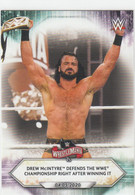 Drew McIntyre   #54   Defends The WWE Championship     2021 Topps WWE - Trading Cards