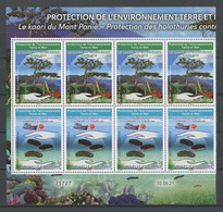 Nlle CALEDONIE 2021 N° 1411/1412 ** Bloc De 4 Coin Daté Neufs MNH Superbes Protection Terre Mer Kaori Panié  Holothuries - Nuevos