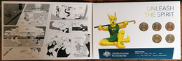 Coffret Série 5 Pièces 1 Dollar 2020 Australie - équipe Olympique JO Tokyo - Ongebruikte Sets & Proefsets