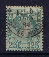 Monaco Mi Nr 6 Used Obl. 1885 - Oblitérés