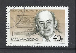 Hungary, Famous Hungarians, Neumann Janos,  1996. - Oblitérés