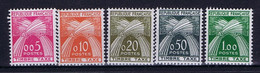 France : Tax 1960  Yv 90 - 94  MNH/** - 1960-.... Nuevos