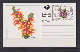 SOUTH AFRICA - 1995 Flowers Pre-Paid Postcard As Scan - Briefe U. Dokumente