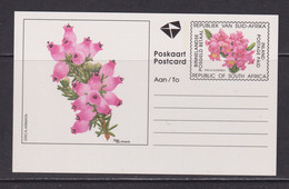 SOUTH AFRICA - 1995 Flowers Pre-Paid Postcard As Scan - Briefe U. Dokumente